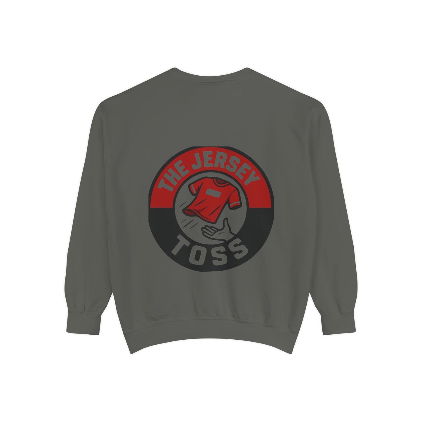 Jersey Toss Sweatshirt, Unisex Sports Apparel, Perfect for Game Day, Casual Wear, Gift for Sports Fans, Jersey Toss Design