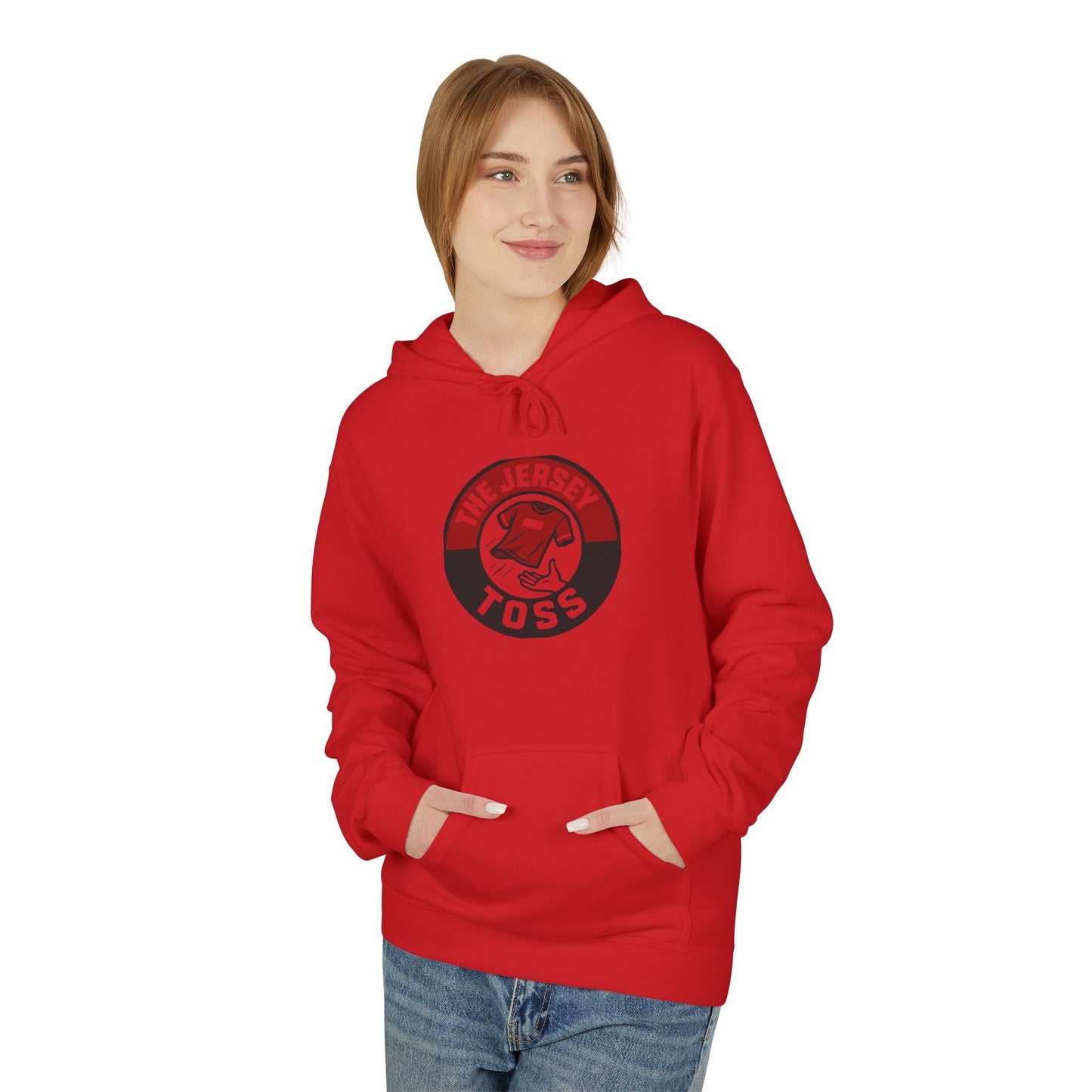 Jersey Toss Hoodie: Perfect for Game Days, Sports Events, Team Spirit, Gifts, Unisex Apparel