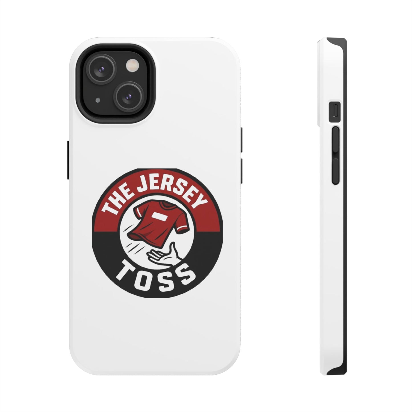 Tough Phone Cases with 'The Jersey Toss' Design - Sports Gifts, Cool Accessories, Football Fan Merchandise, Unique Decor, Gift for Him/Her