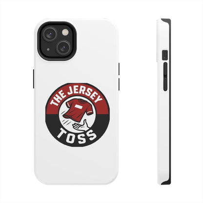 Tough Phone Cases with 'The Jersey Toss' Design - Sports Gifts, Cool Accessories, Football Fan Merchandise, Unique Decor, Gift for Him/Her