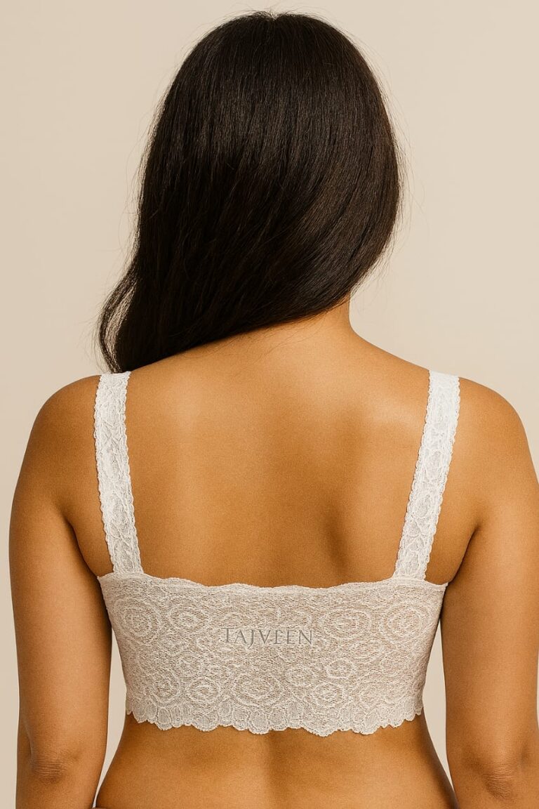 Tajveen HQ Mid Long Lace Air Bra – Style 077 F