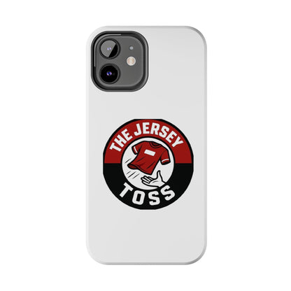 Tough Phone Cases with 'The Jersey Toss' Design - Sports Gifts, Cool Accessories, Football Fan Merchandise, Unique Decor, Gift for Him/Her