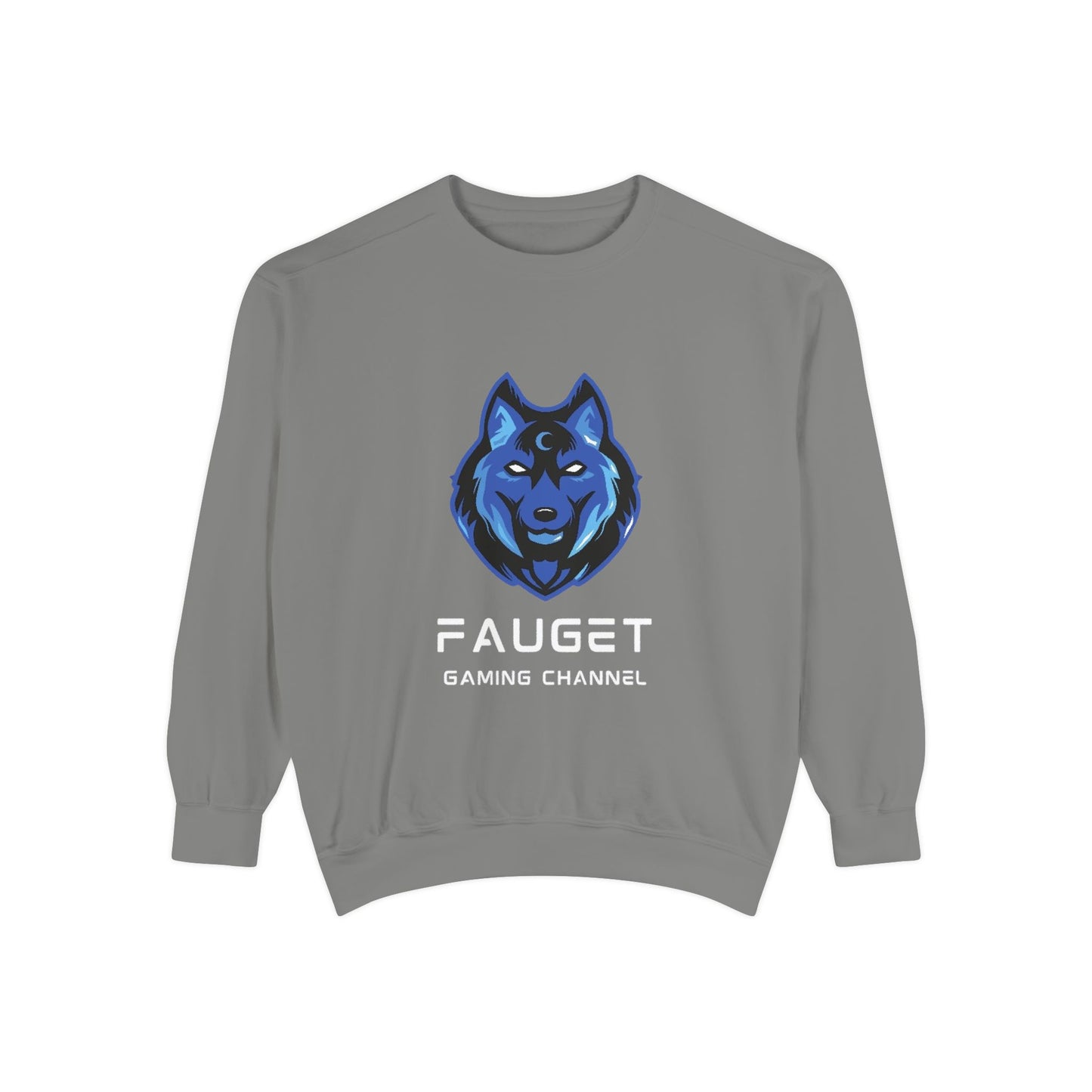 Fauget Gaming Channel Unisex Sweatshirt with Smile Design