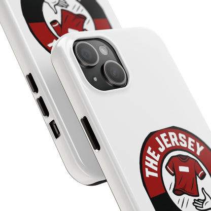 Tough Phone Cases with 'The Jersey Toss' Design - Sports Gifts, Cool Accessories, Football Fan Merchandise, Unique Decor, Gift for Him/Her