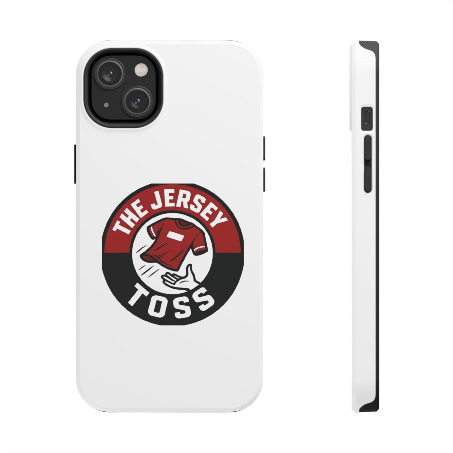 Tough Phone Cases with 'The Jersey Toss' Design - Sports Gifts, Cool Accessories, Football Fan Merchandise, Unique Decor, Gift for Him/Her