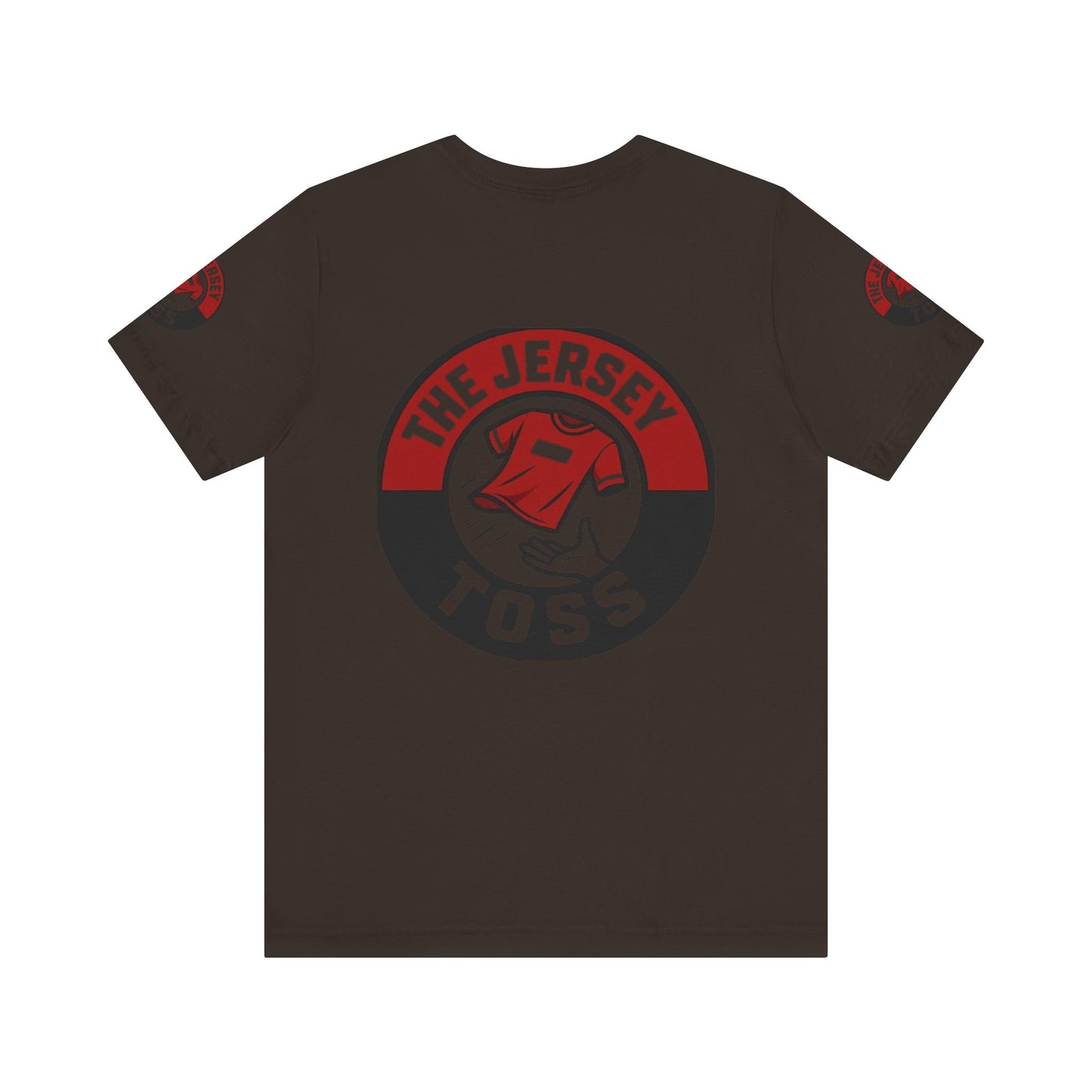 Jersey Toss Tee, Unisex Short Sleeve Shirt, Sports Fan Apparel, Game Day Outfit, Gift for Athletes, Casual Wear