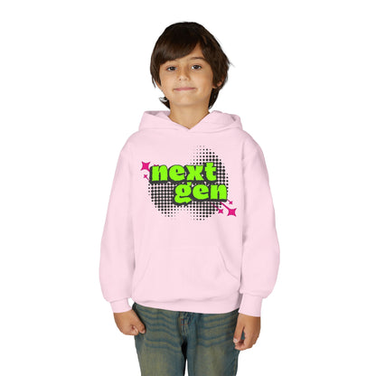 Next Gen Youth Hoodie - Trendy Heavy Blend Sweatshirt for Kids
