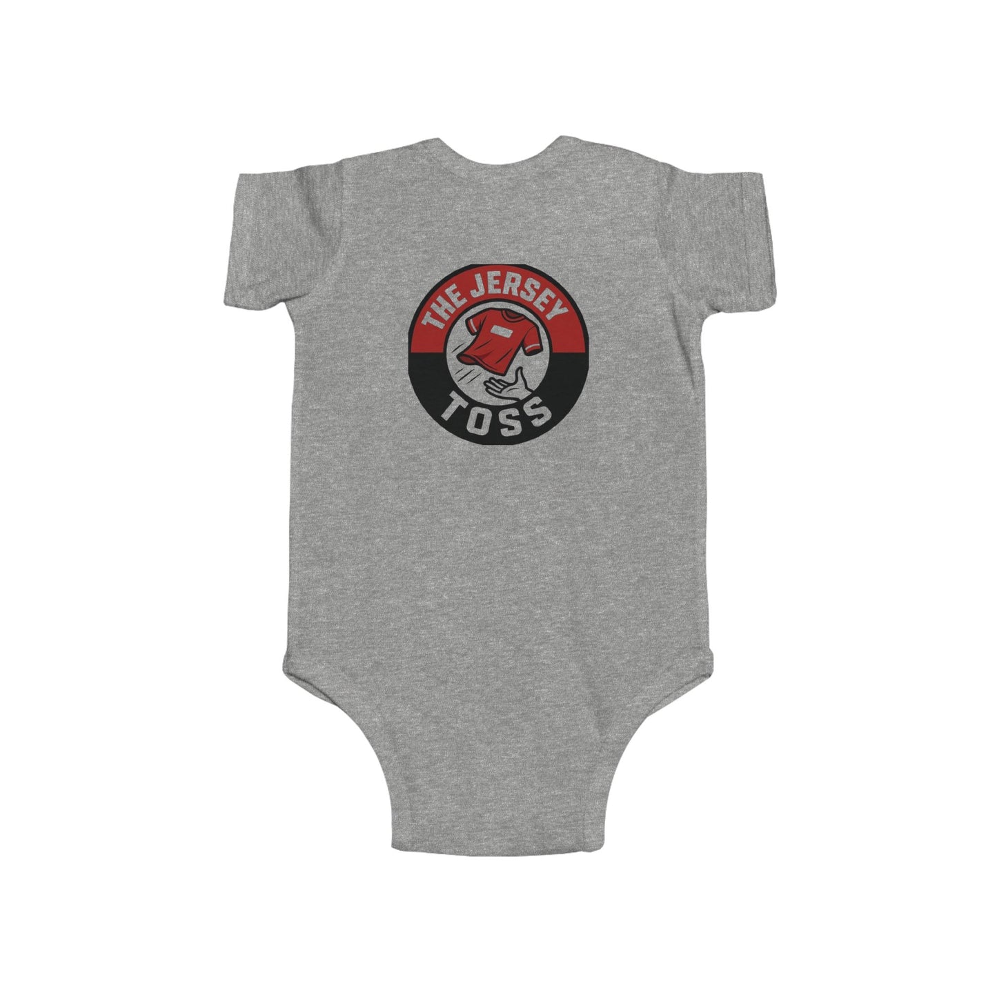 Infant Jersey Toss Bodysuit - Cute Baby Outfit, Baby Shower Gift, Newborn Clothes, Sports Theme, Playful Infant Wear