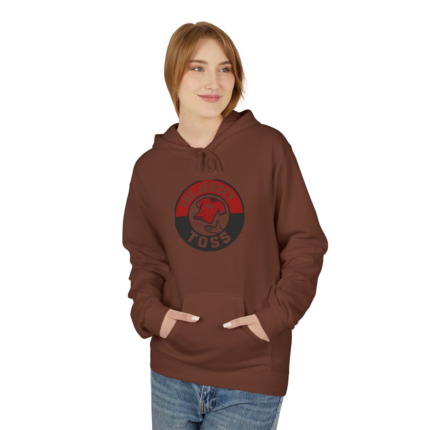 Jersey Toss Hoodie: Perfect for Game Days, Sports Events, Team Spirit, Gifts, Unisex Apparel