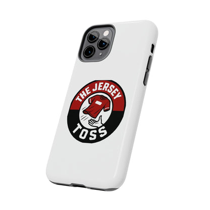 Tough Phone Cases with 'The Jersey Toss' Design - Sports Gifts, Cool Accessories, Football Fan Merchandise, Unique Decor, Gift for Him/Her