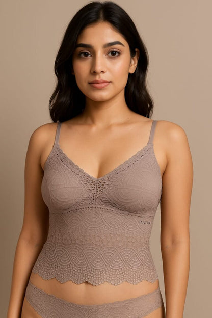 Tajveen HQ Full Lace Long AirBra – Style 2129