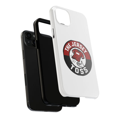 Tough Phone Cases with 'The Jersey Toss' Design - Sports Gifts, Cool Accessories, Football Fan Merchandise, Unique Decor, Gift for Him/Her