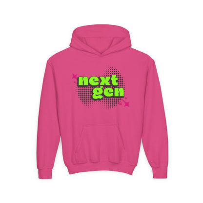 Next Gen Youth Hoodie - Trendy Heavy Blend Sweatshirt for Kids