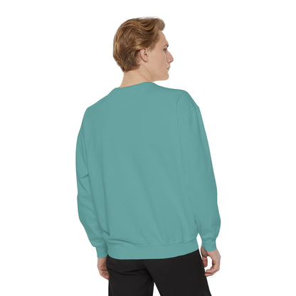 Heartfelt Unisex Garment-Dyed Sweatshirt | Perfect Gift for Compassionate Souls
