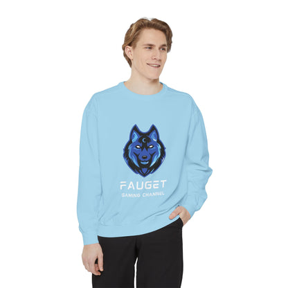 Fauget Gaming Channel Unisex Sweatshirt with Smile Design