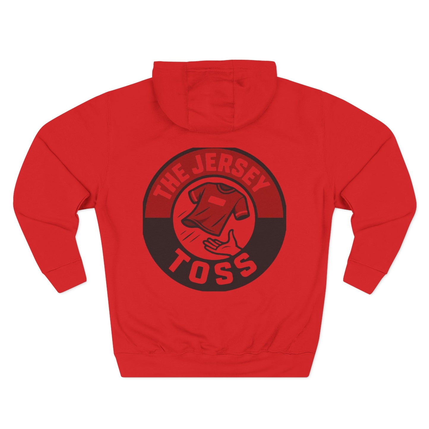 Copy of The Jersey Toss Fleece Hoodie | Cozy Sportswear for Game Days, Perfect Gift for Sports Fans, Autumn Fashion, Unisex Hoodie