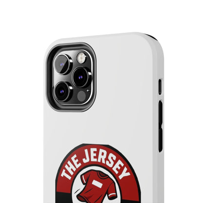 Tough Phone Cases with 'The Jersey Toss' Design - Sports Gifts, Cool Accessories, Football Fan Merchandise, Unique Decor, Gift for Him/Her