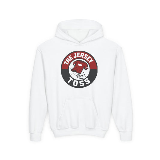 Youth Jersey Toss Hoodie | Fun Sports Apparel for Teens, Birthday Gift, Team Spirit Gear, Casual Wear, Game Day Hoodie