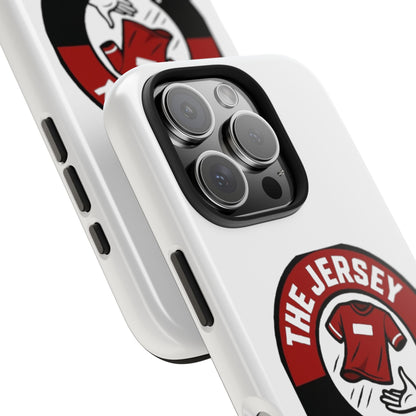 Tough Phone Cases with 'The Jersey Toss' Design - Sports Gifts, Cool Accessories, Football Fan Merchandise, Unique Decor, Gift for Him/Her