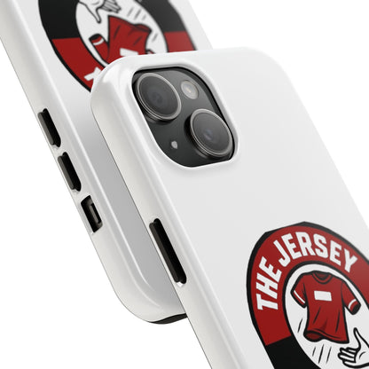 Tough Phone Cases with 'The Jersey Toss' Design - Sports Gifts, Cool Accessories, Football Fan Merchandise, Unique Decor, Gift for Him/Her