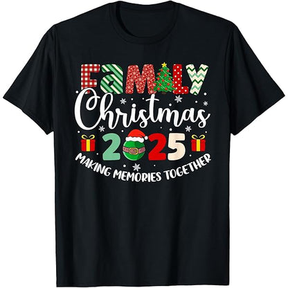 Family Christmas Custom T-Shirt – Matching Holiday Style & Comfort