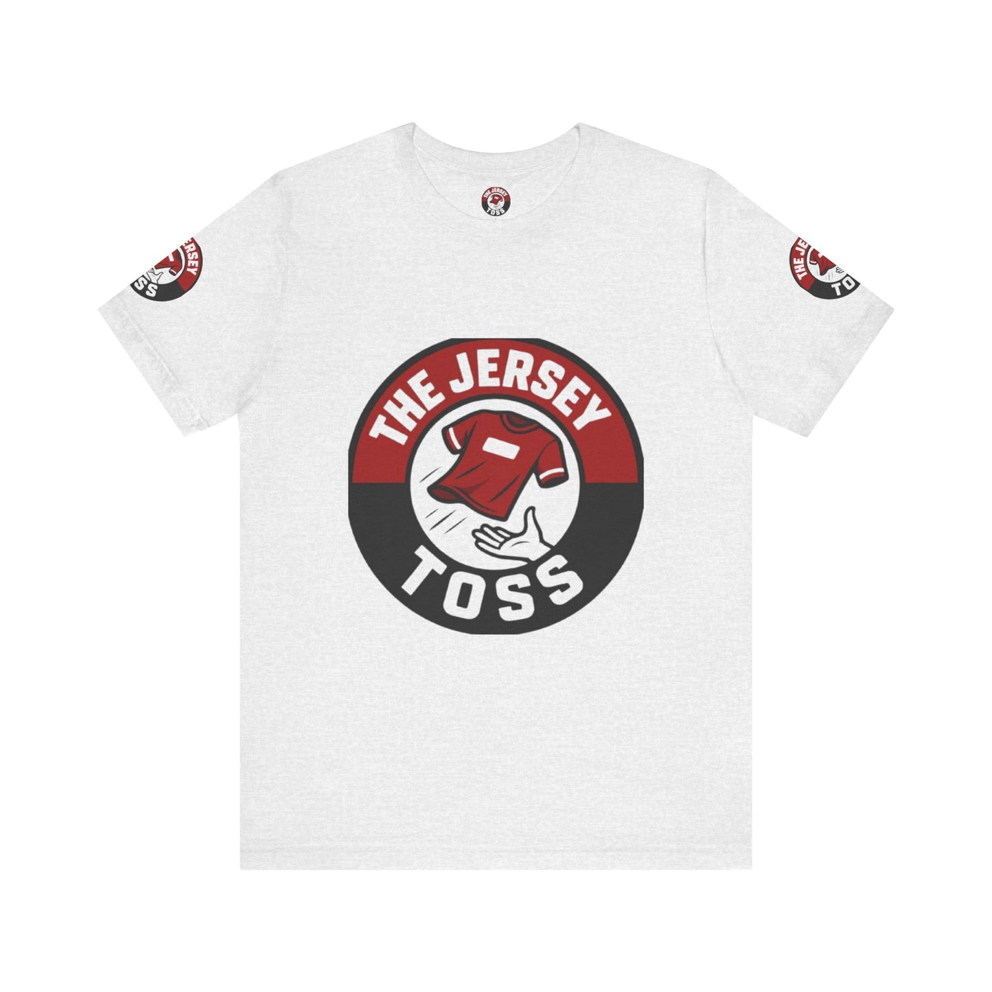 Jersey Toss Tee, Unisex Short Sleeve Shirt, Sports Fan Apparel, Game Day Outfit, Gift for Athletes, Casual Wear