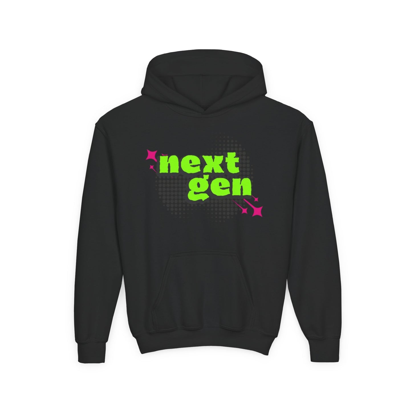 Next Gen Youth Hoodie - Trendy Heavy Blend Sweatshirt for Kids
