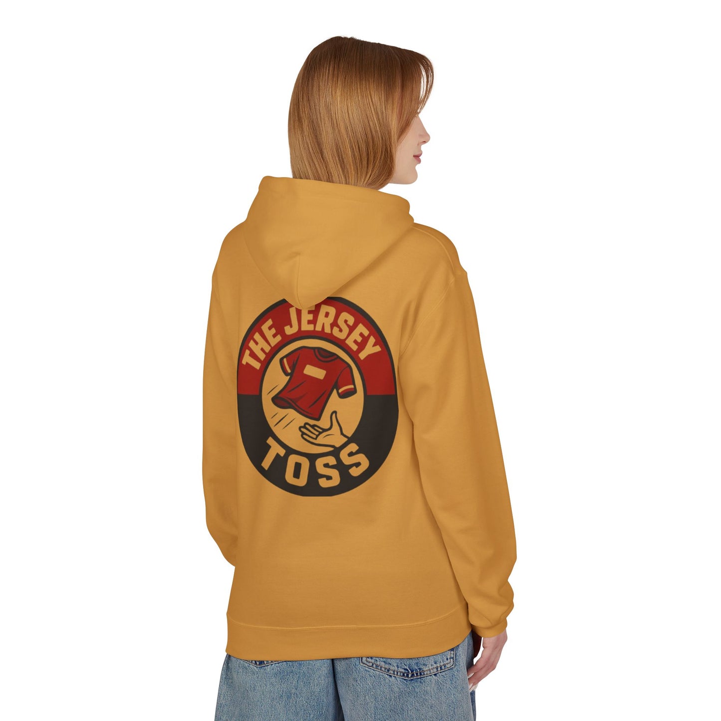 Jersey Toss Hoodie: Perfect for Game Days, Sports Events, Team Spirit, Gifts, Unisex Apparel