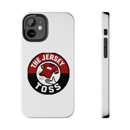 Tough Phone Cases with 'The Jersey Toss' Design - Sports Gifts, Cool Accessories, Football Fan Merchandise, Unique Decor, Gift for Him/Her
