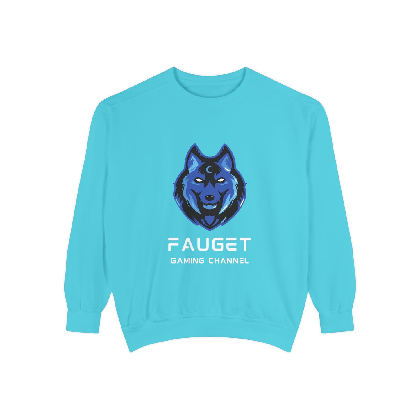 Fauget Gaming Channel Unisex Sweatshirt with Smile Design