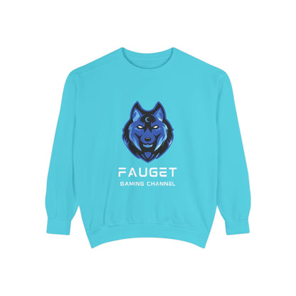 Fauget Gaming Channel Unisex Sweatshirt with Smile Design