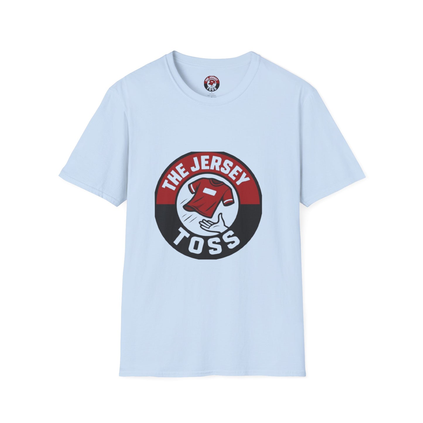 Unisex Jersey Toss T-Shirt, Fun Sports Tee, Gift for Gamers, Casual Wear, Tailgate Party, Sports Fans Outfit