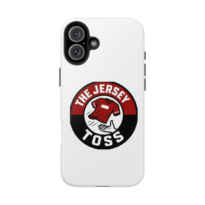 Tough Phone Cases with 'The Jersey Toss' Design - Sports Gifts, Cool Accessories, Football Fan Merchandise, Unique Decor, Gift for Him/Her