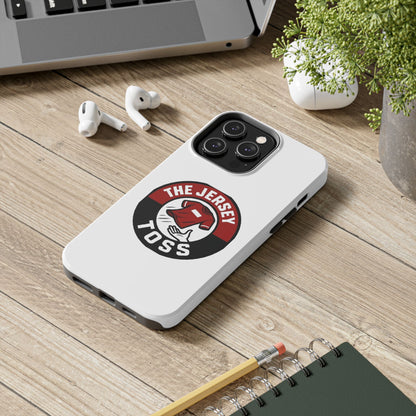 Tough Phone Cases with 'The Jersey Toss' Design - Sports Gifts, Cool Accessories, Football Fan Merchandise, Unique Decor, Gift for Him/Her
