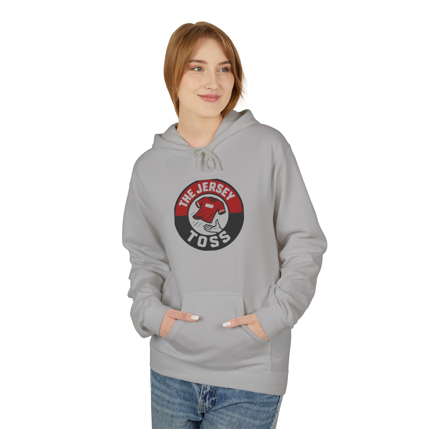 Jersey Toss Hoodie: Perfect for Game Days, Sports Events, Team Spirit, Gifts, Unisex Apparel