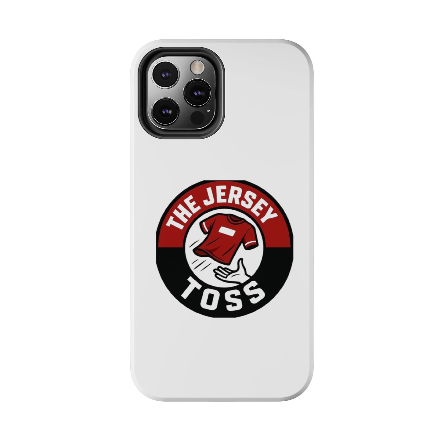 Tough Phone Cases with 'The Jersey Toss' Design - Sports Gifts, Cool Accessories, Football Fan Merchandise, Unique Decor, Gift for Him/Her