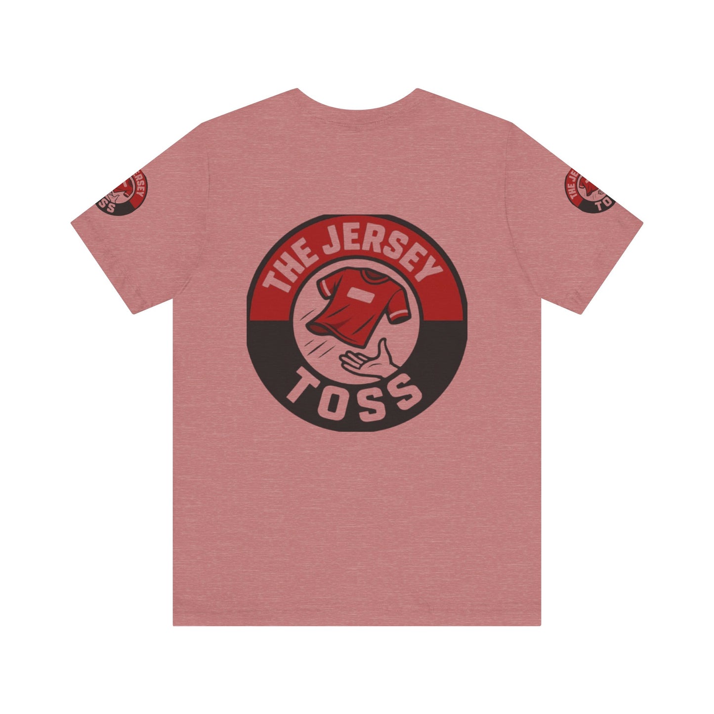 Jersey Toss Tee, Unisex Short Sleeve Shirt, Sports Fan Apparel, Game Day Outfit, Gift for Athletes, Casual Wear