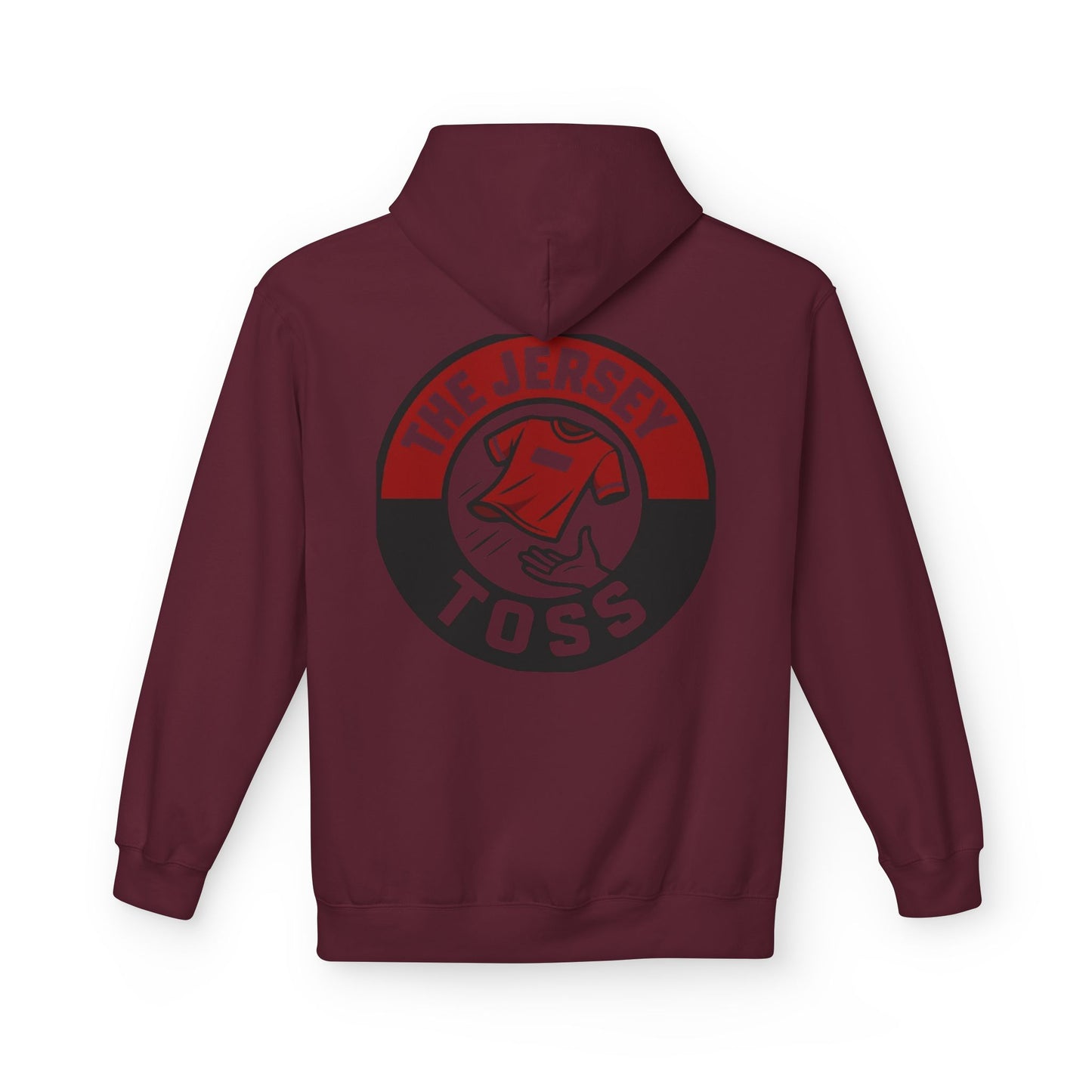 Jersey Toss Hoodie: Perfect for Game Days, Sports Events, Team Spirit, Gifts, Unisex Apparel