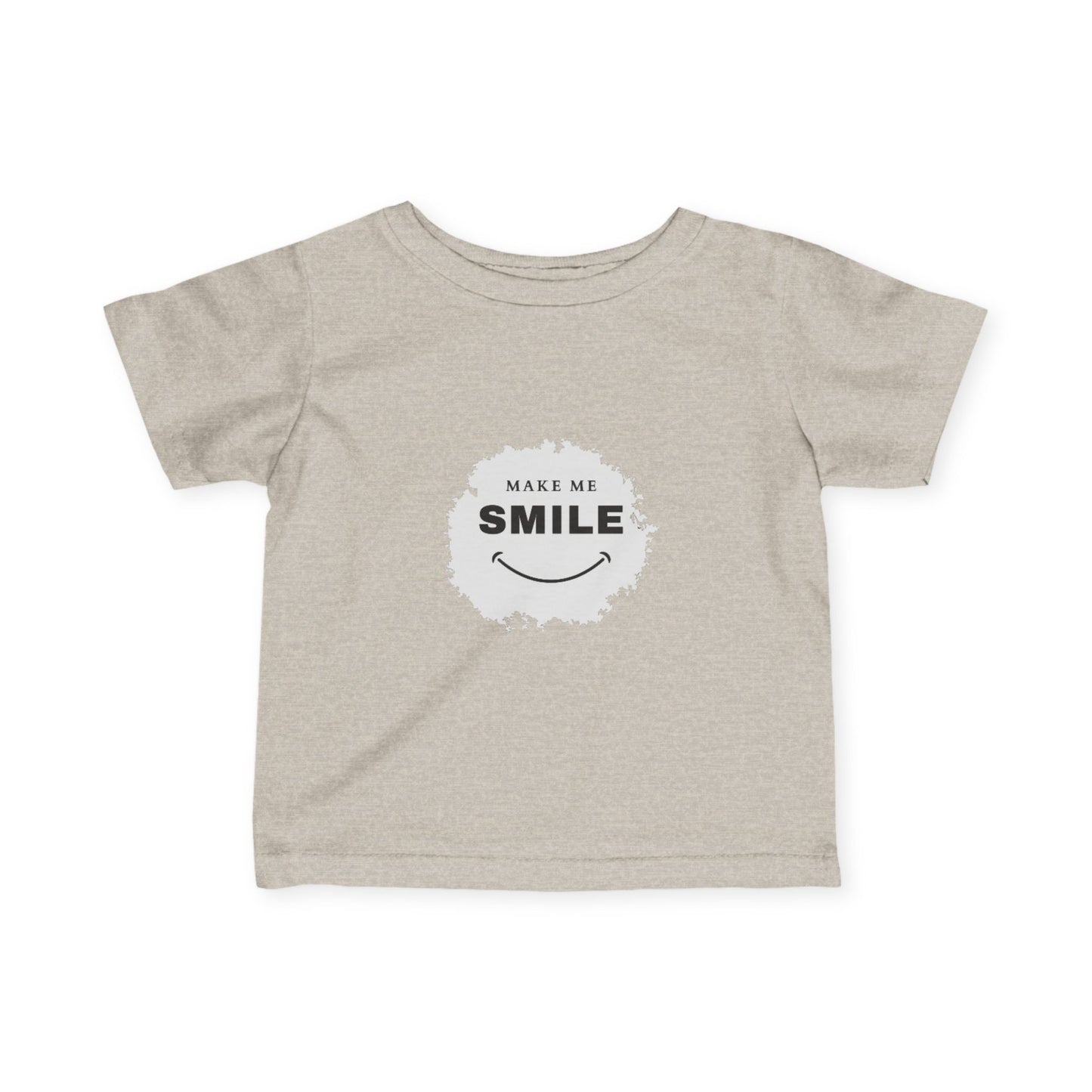 Make Me Smile Infant Tee - Cute Baby Shirt for Daily Joy