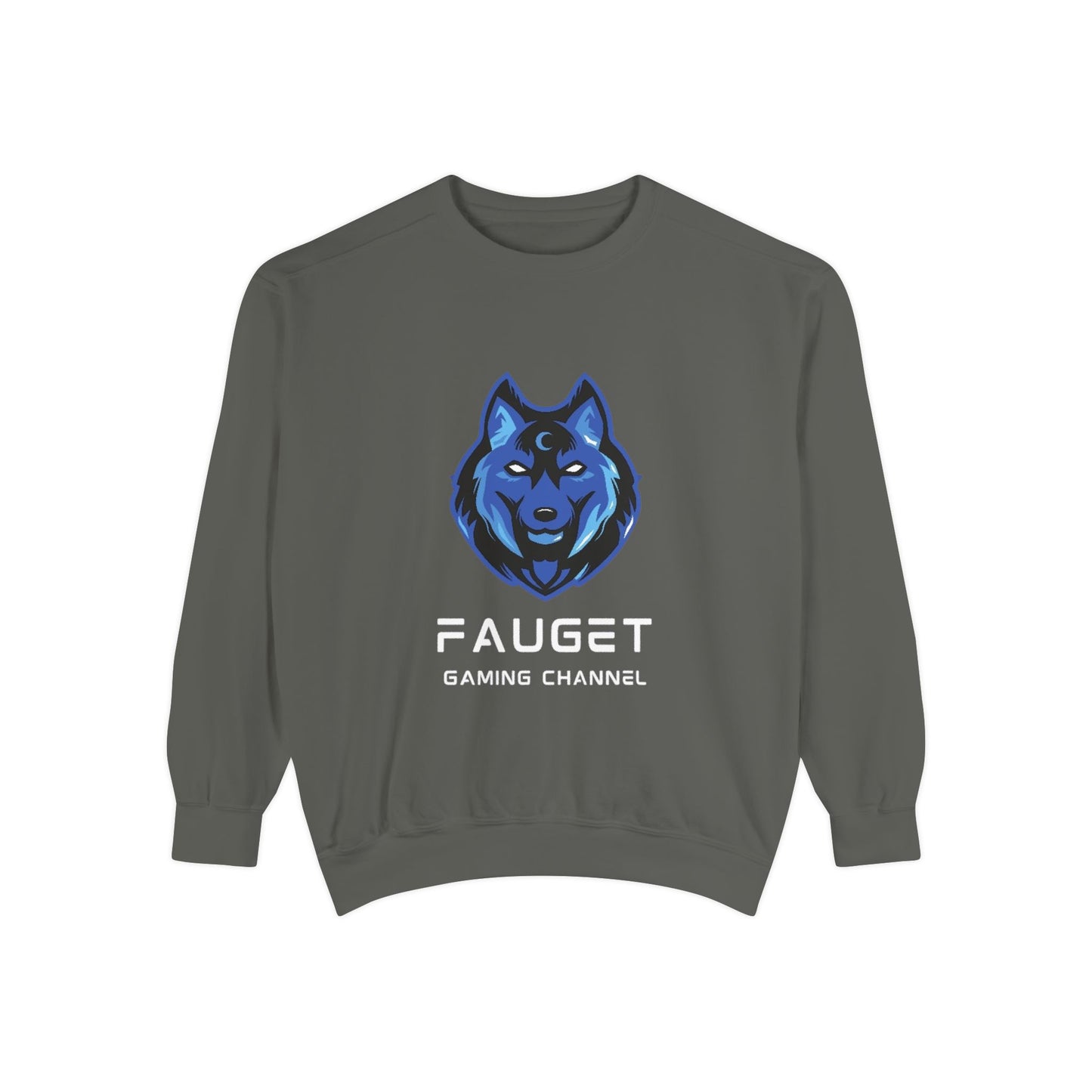 Fauget Gaming Channel Unisex Sweatshirt with Smile Design