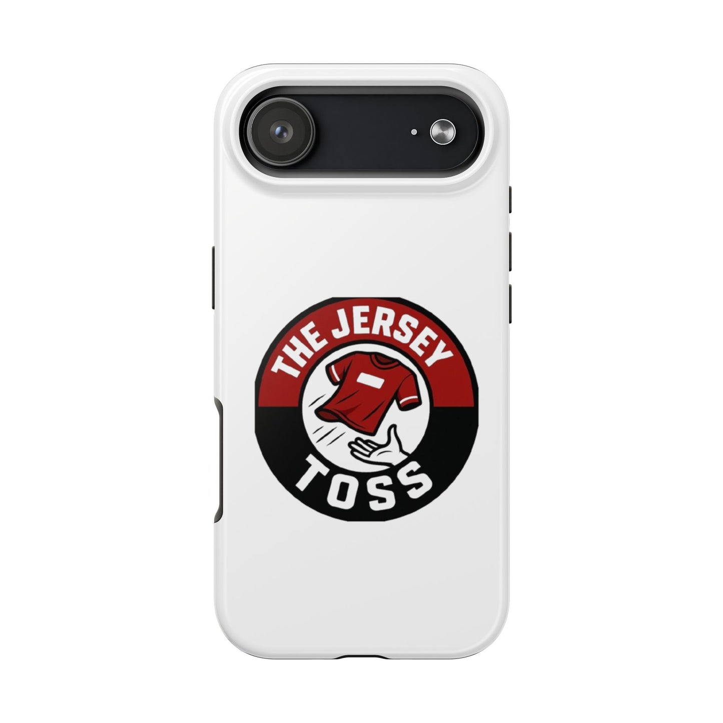 Tough Phone Cases with 'The Jersey Toss' Design - Sports Gifts, Cool Accessories, Football Fan Merchandise, Unique Decor, Gift for Him/Her