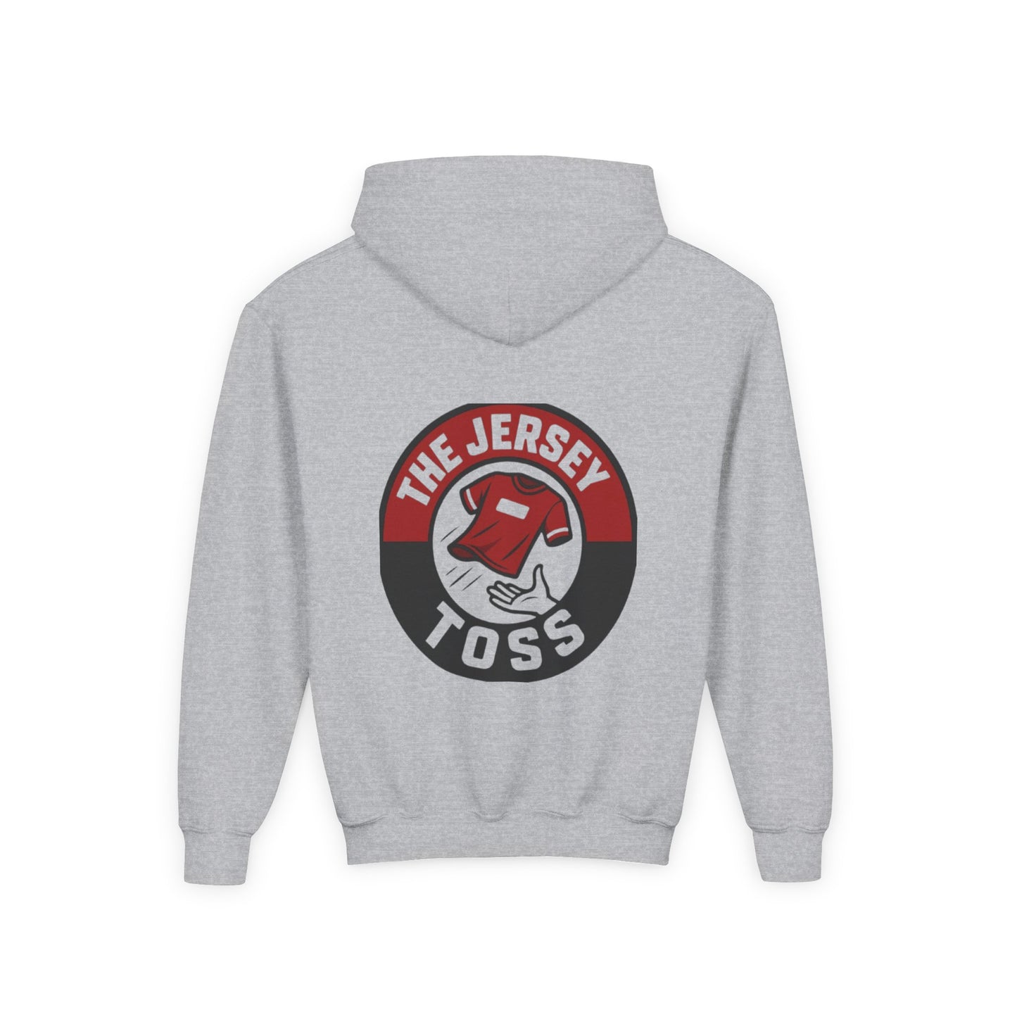 Youth Jersey Toss Hoodie | Fun Sports Apparel for Teens, Birthday Gift, Team Spirit Gear, Casual Wear, Game Day Hoodie