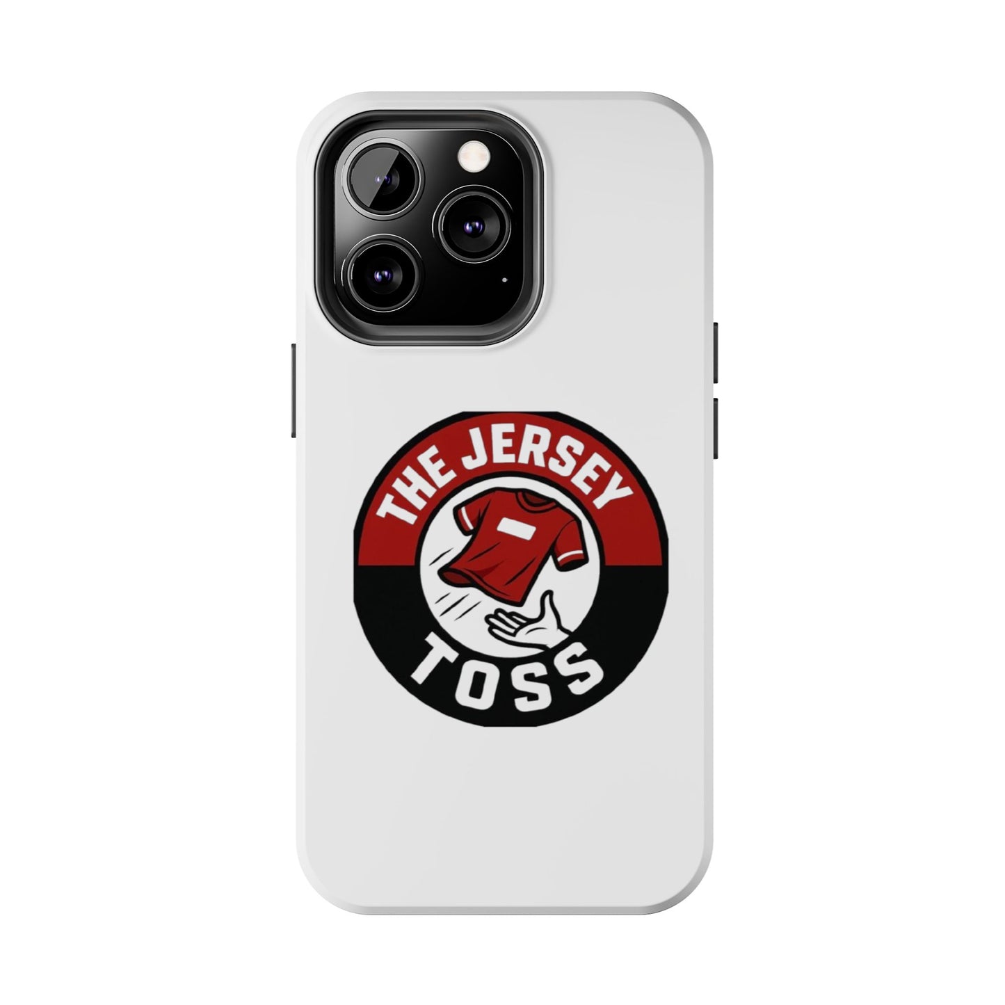 Tough Phone Cases with 'The Jersey Toss' Design - Sports Gifts, Cool Accessories, Football Fan Merchandise, Unique Decor, Gift for Him/Her
