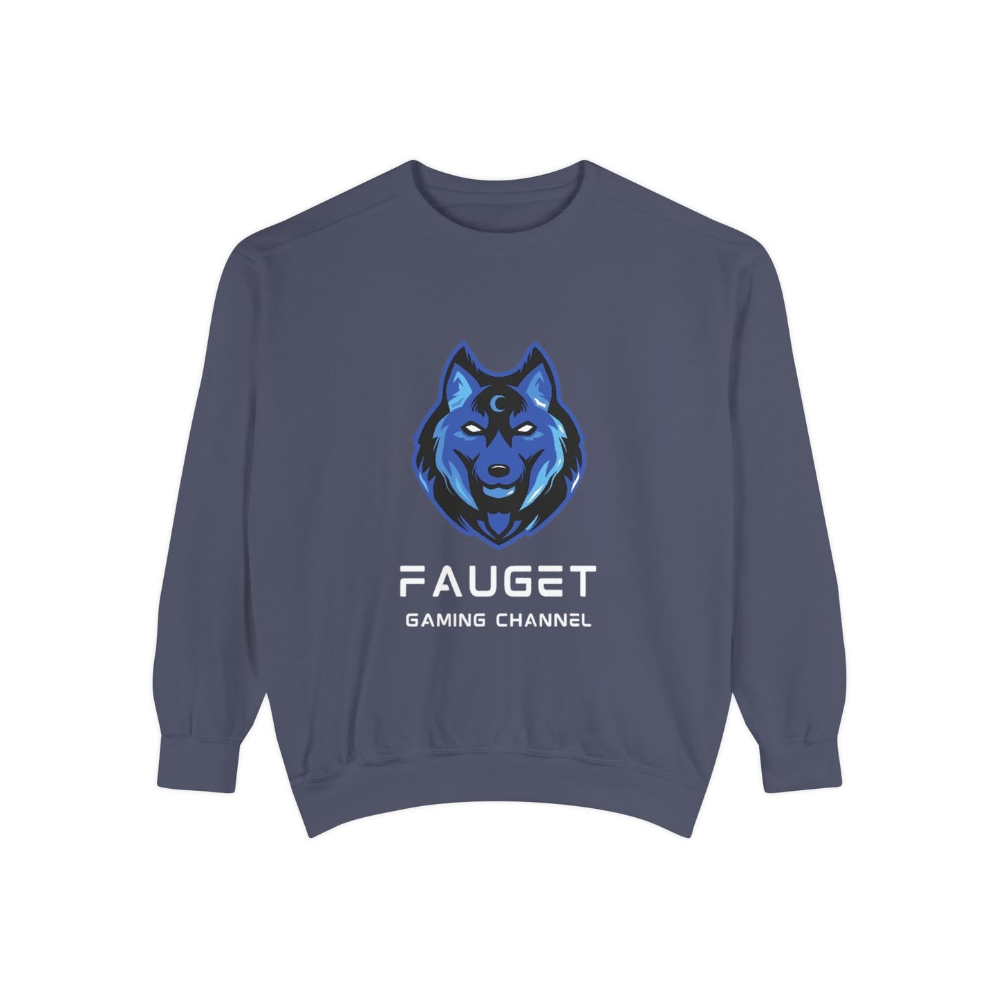 Fauget Gaming Channel Unisex Sweatshirt with Smile Design