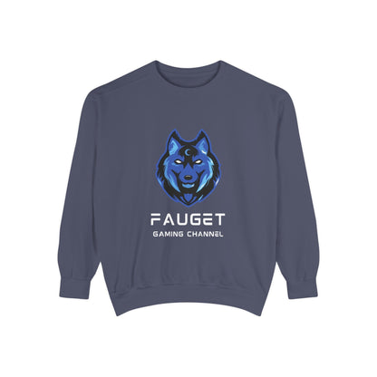 Fauget Gaming Channel Unisex Sweatshirt with Smile Design