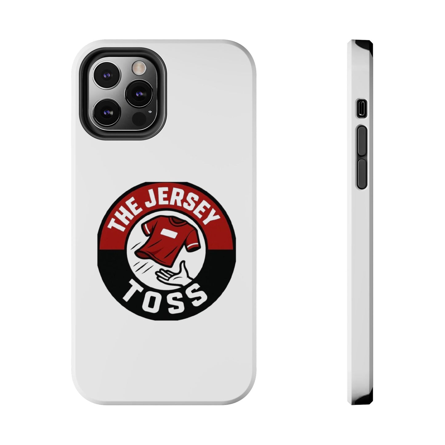 Tough Phone Cases with 'The Jersey Toss' Design - Sports Gifts, Cool Accessories, Football Fan Merchandise, Unique Decor, Gift for Him/Her