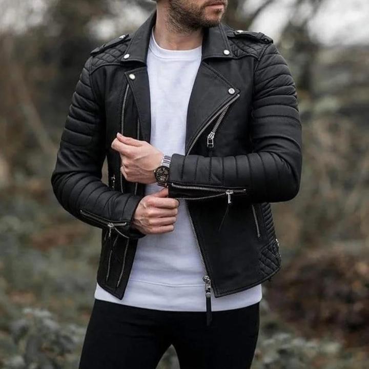 Shop premium men's leather jackets crafted from high-quality