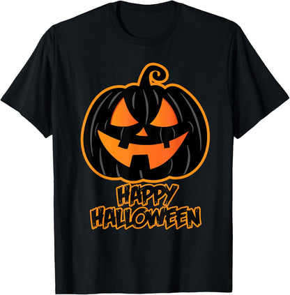 Happy Halloween Custom T-Shirts – Spooky Comfort & Festive Style
