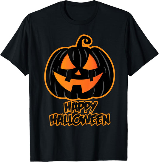 Happy Halloween Custom T-Shirts – Spooky Comfort & Festive Style