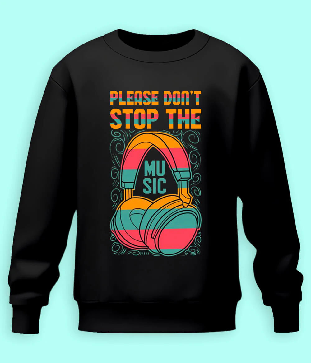 Music Sweatshirt – Stylish & Comfortable Streetwear | The Jersey Toss